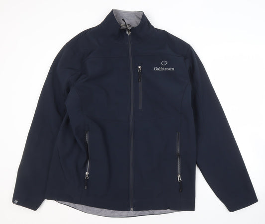 Storm Creek Men's Blue Soft Shell Jacket Size L