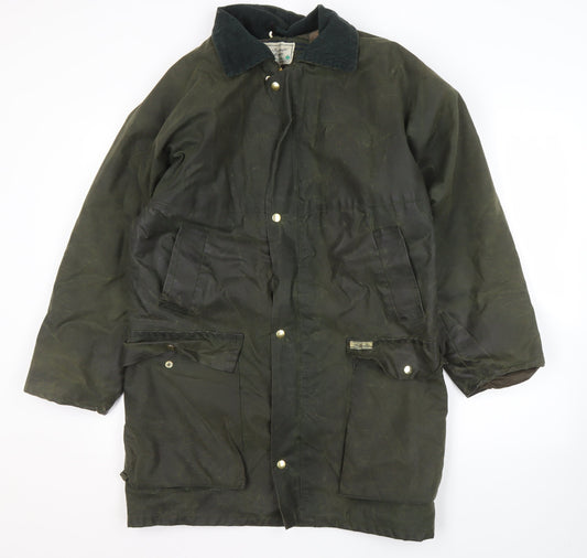 Stormafit Leisure Men's Green Parka Coat S