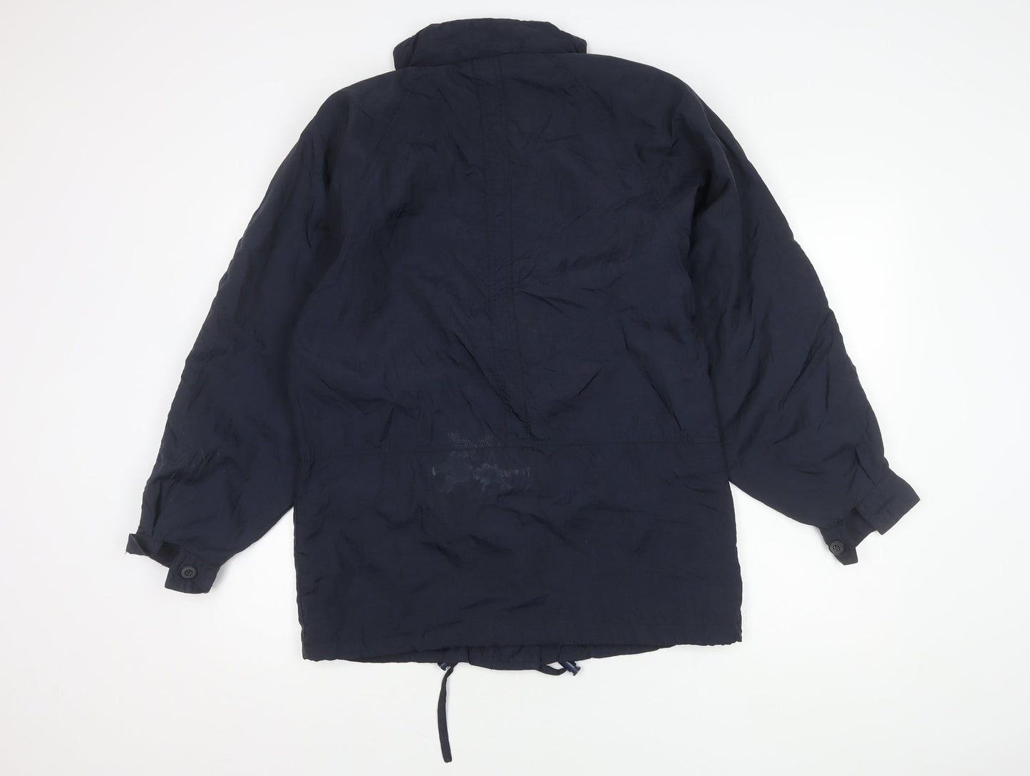 BHS Women's Navy Nylon Jacket Size 10