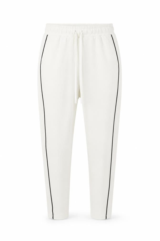 Bershka Women's White Jogger Trousers - Size S
