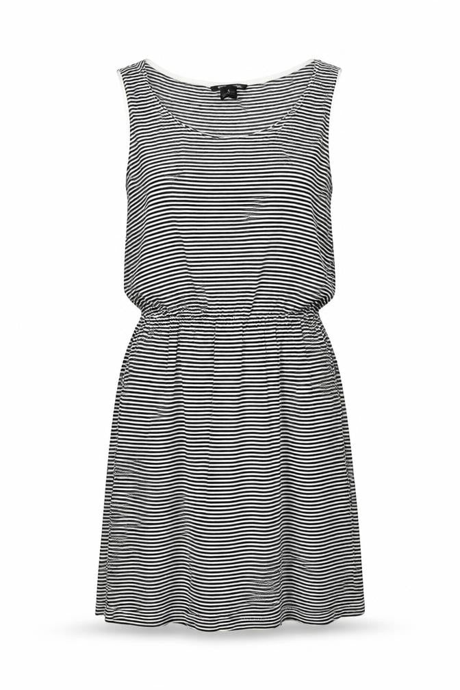 H&M Women's Black Asymmetric Shift Dress S