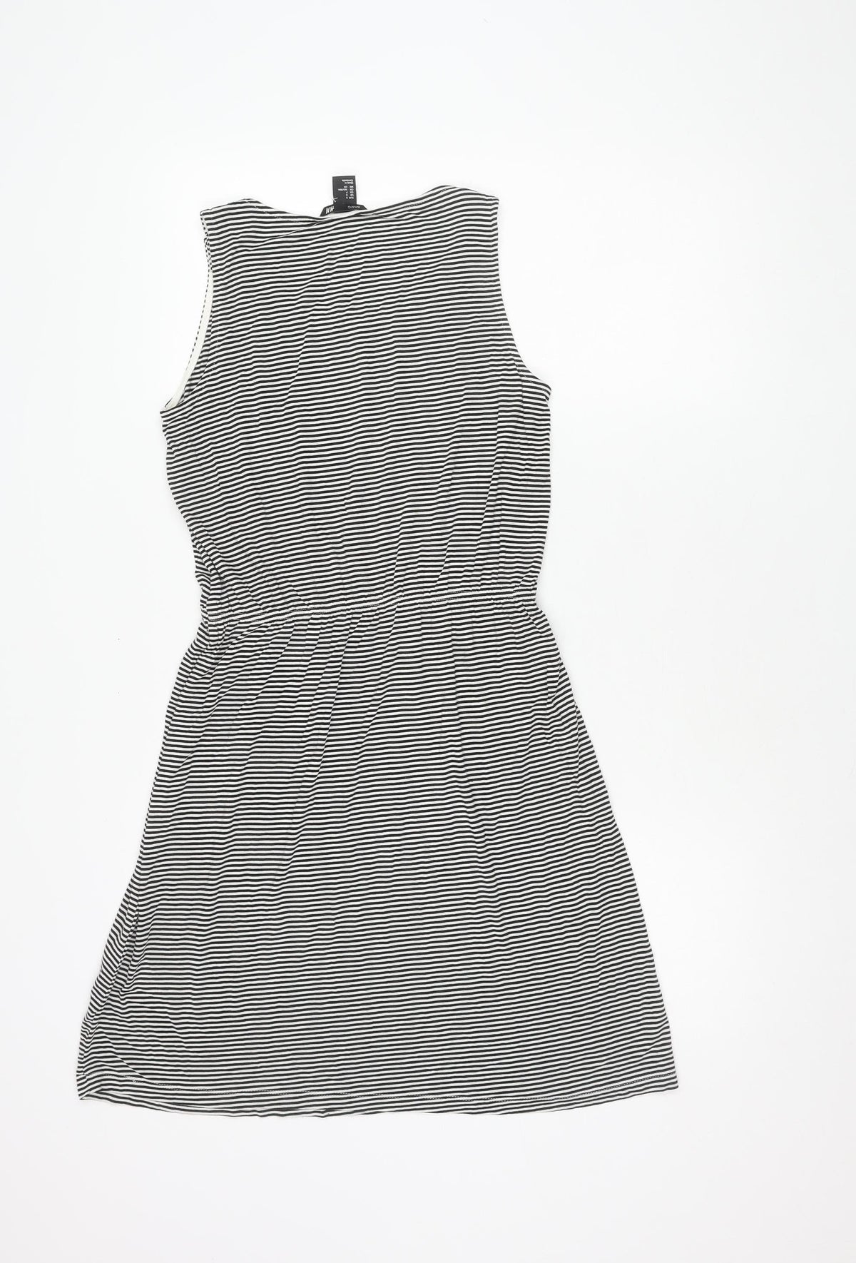 H&M Women's Black Asymmetric Shift Dress S