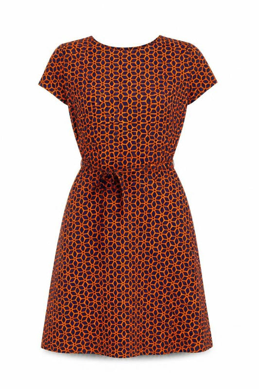 Pepperberry Women’s Geometric Fit & Flare Dress 8
