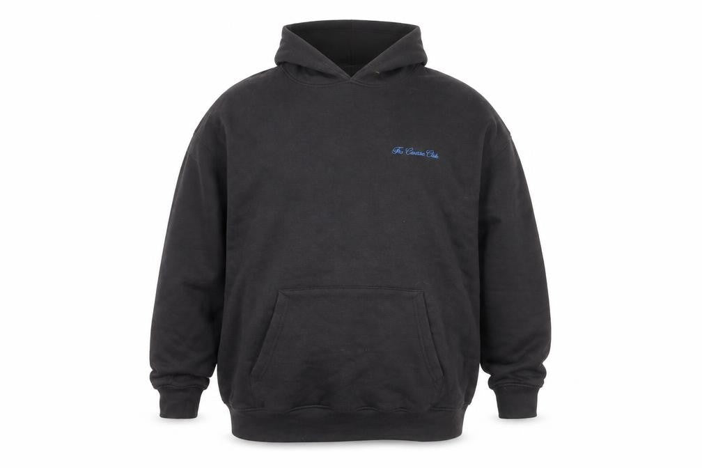 Couture Unisex Black Pullover Hoodie, 4 Plus, Urban Style