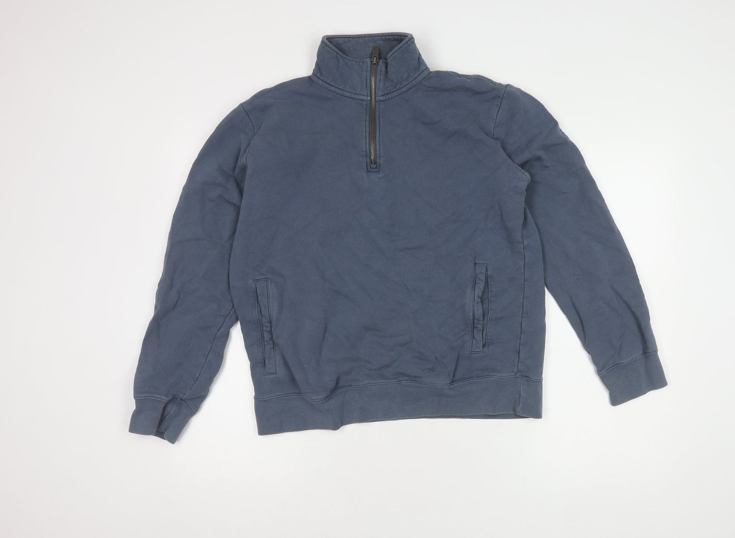 Marks & Spencer Men's Blue Pullover M Sweatshirt