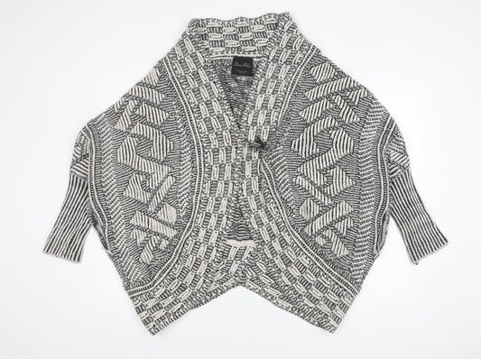 Zara Women's Multicoloured Cape Jumper M