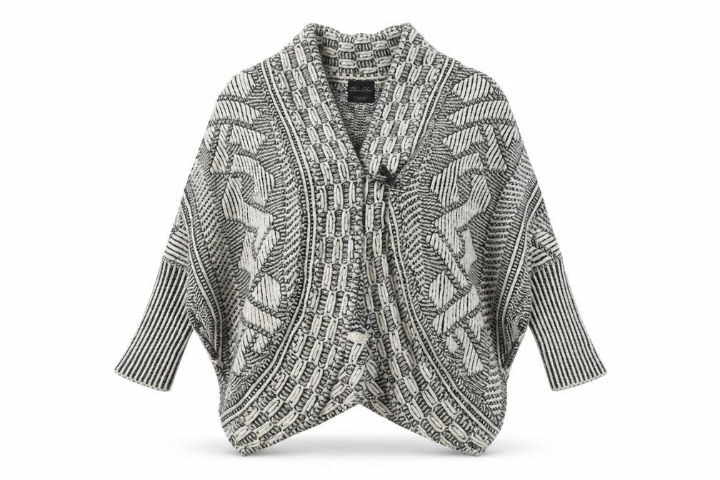 Zara Women's Multicoloured Cape Jumper M