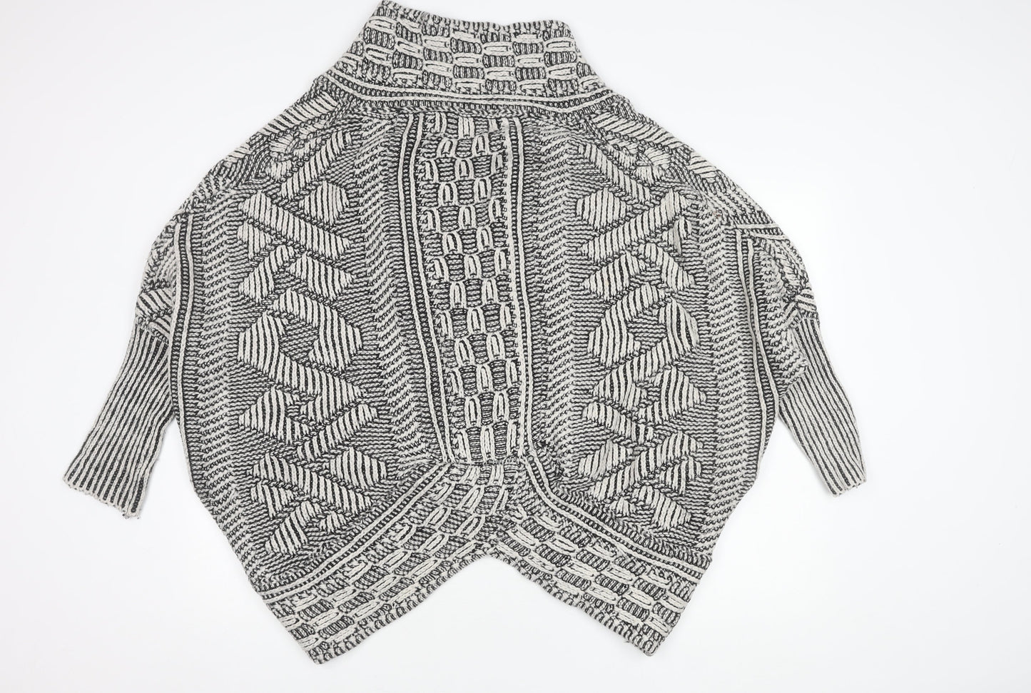 Zara Women's Multicoloured Cape Jumper M