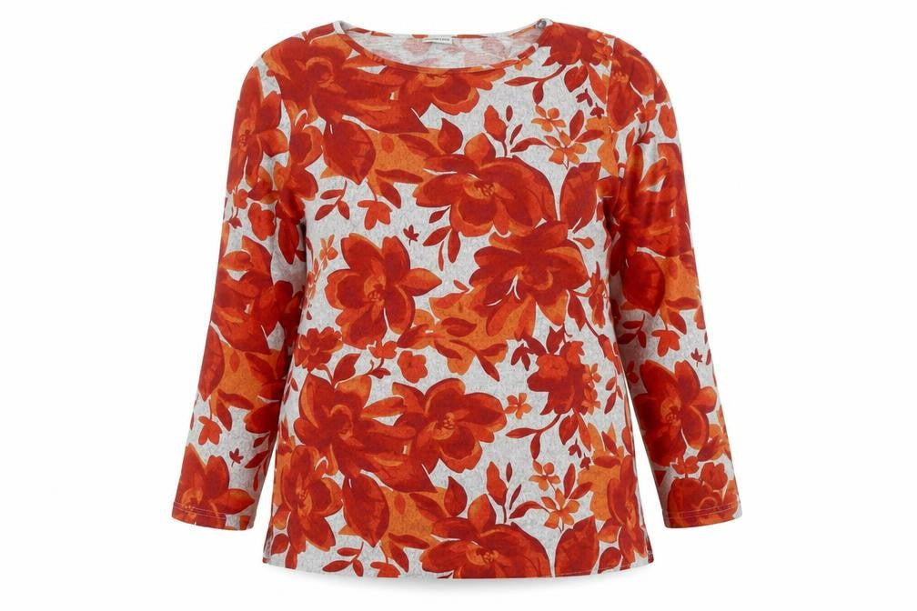 Damart Women's Multicoloured Floral Pullover Jumper M