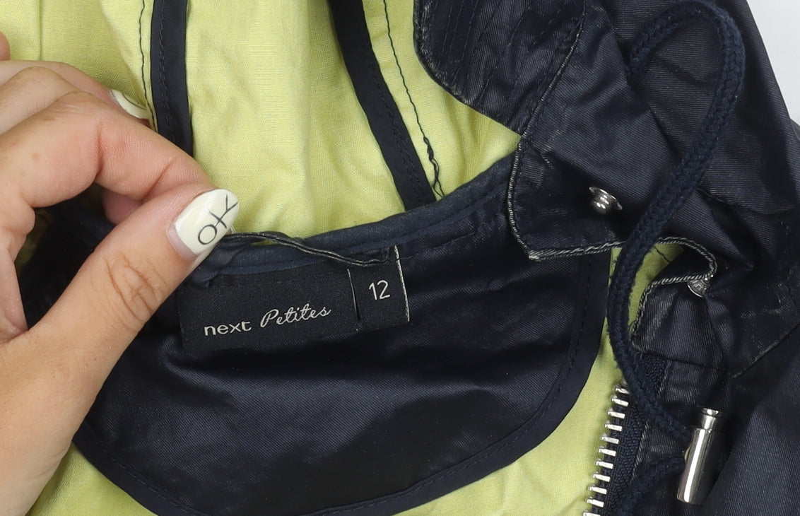 Next Women’s Black Petite Parka Size 12