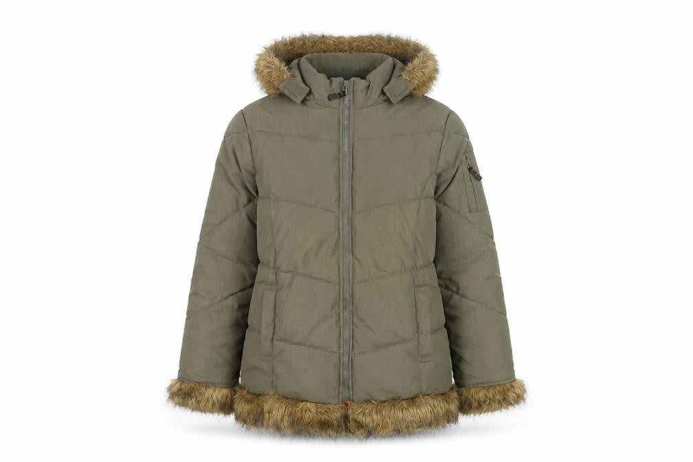 Sportsgirl Women’s Green Puffer Jacket Size 12