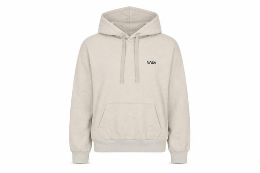 H&M Womens Beige NASA Hoodie M Pullover