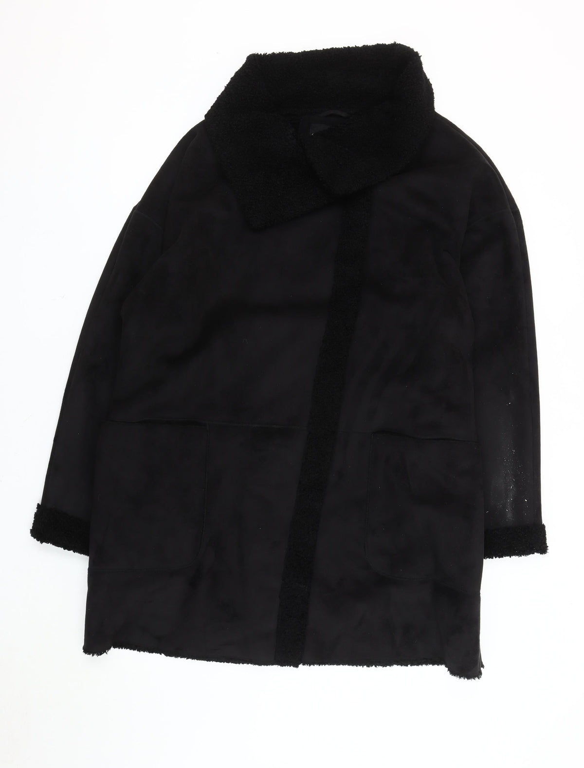 Centigrade Women's Black XL Coat Relaxed Fit