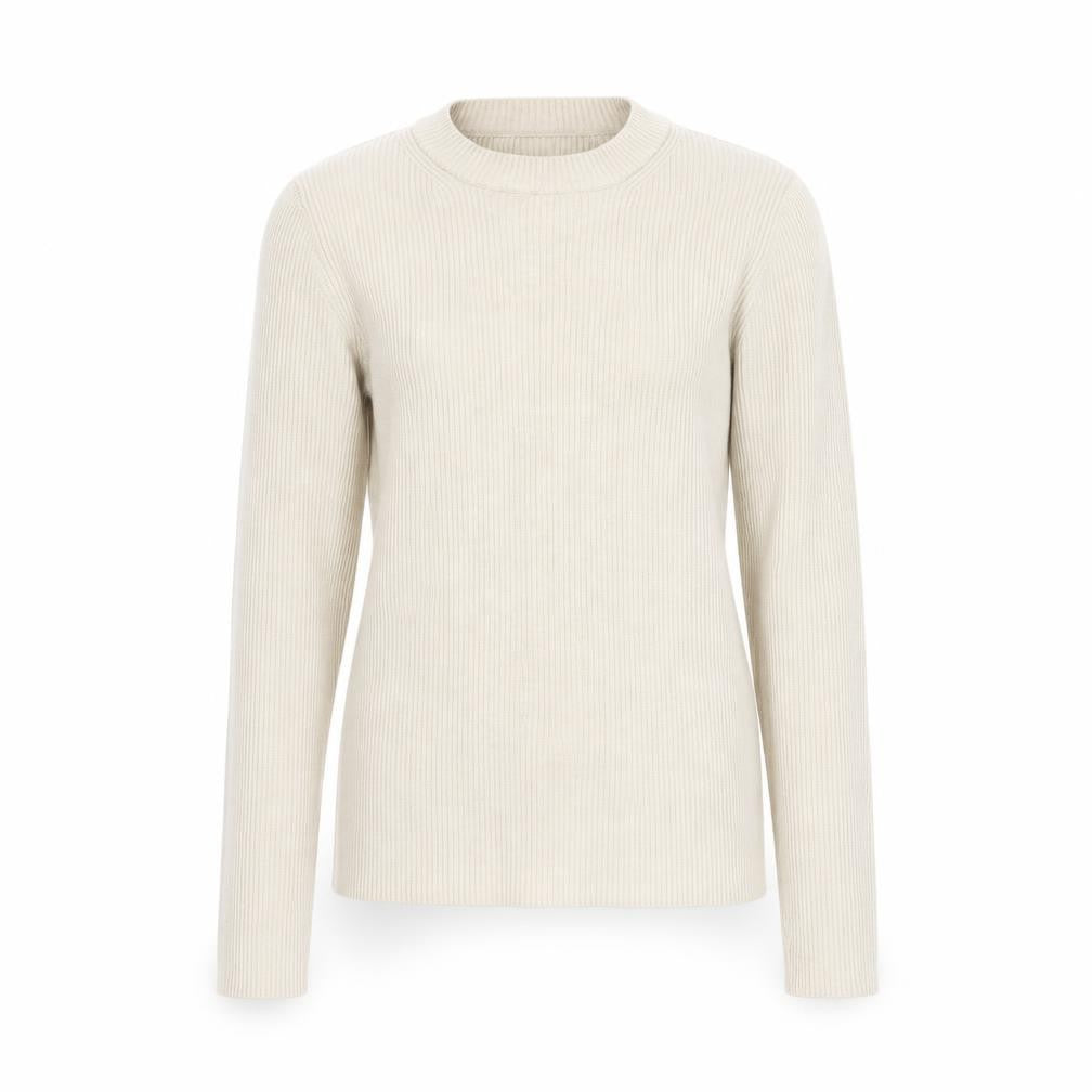 Pieces Women's Beige Pullover Jumper, Size S