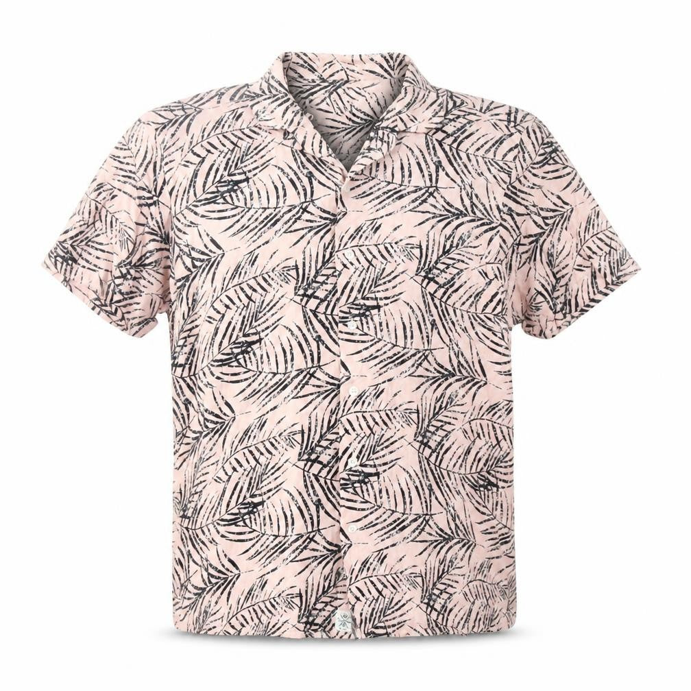 Pierre Cardin Men's Tropical Print Shirt, M, Multicoloured