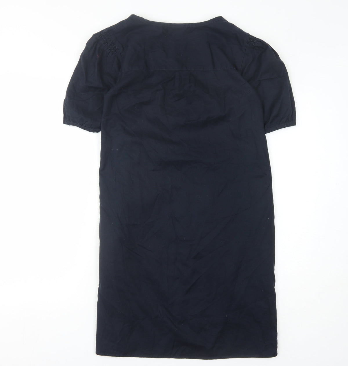 GAP Women's Blue Short Sleeve Dress Size 6 Cotton