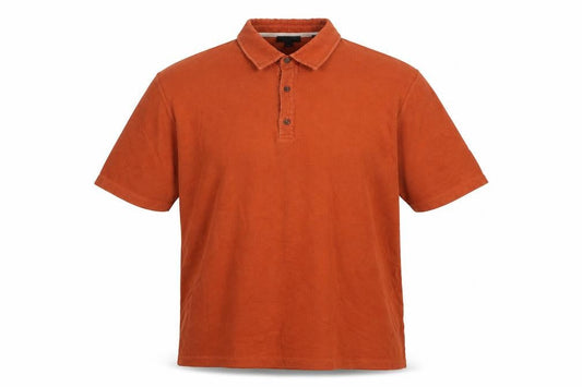 Ted Baker Men's Orange Cotton Polo Shirt Size 6