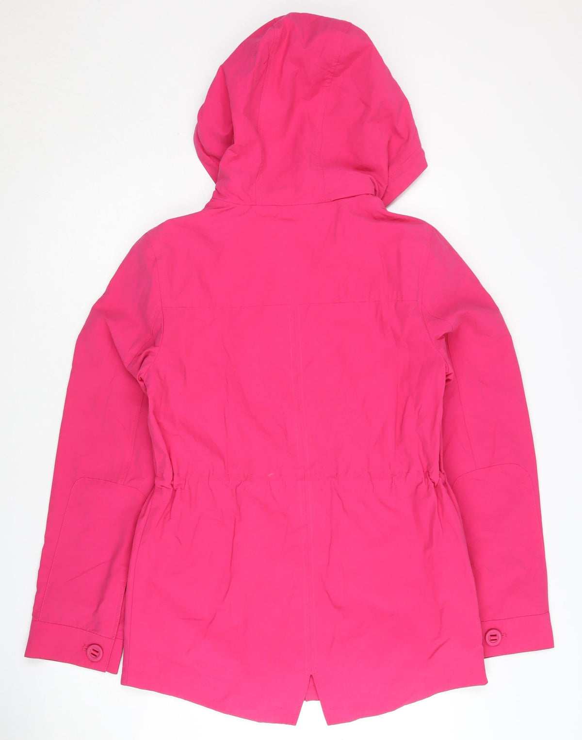 Marks & Spencer Women's Pink Size 6 Hooded Rain Coat