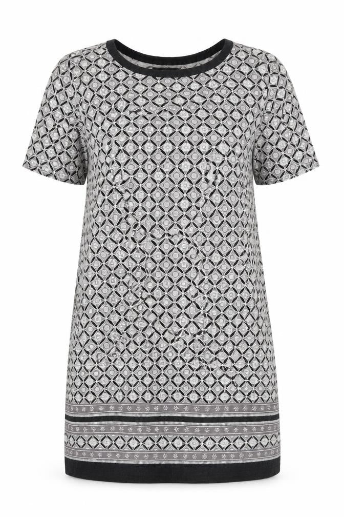 Next Women's Multicoloured Geometric Dress - Size 14