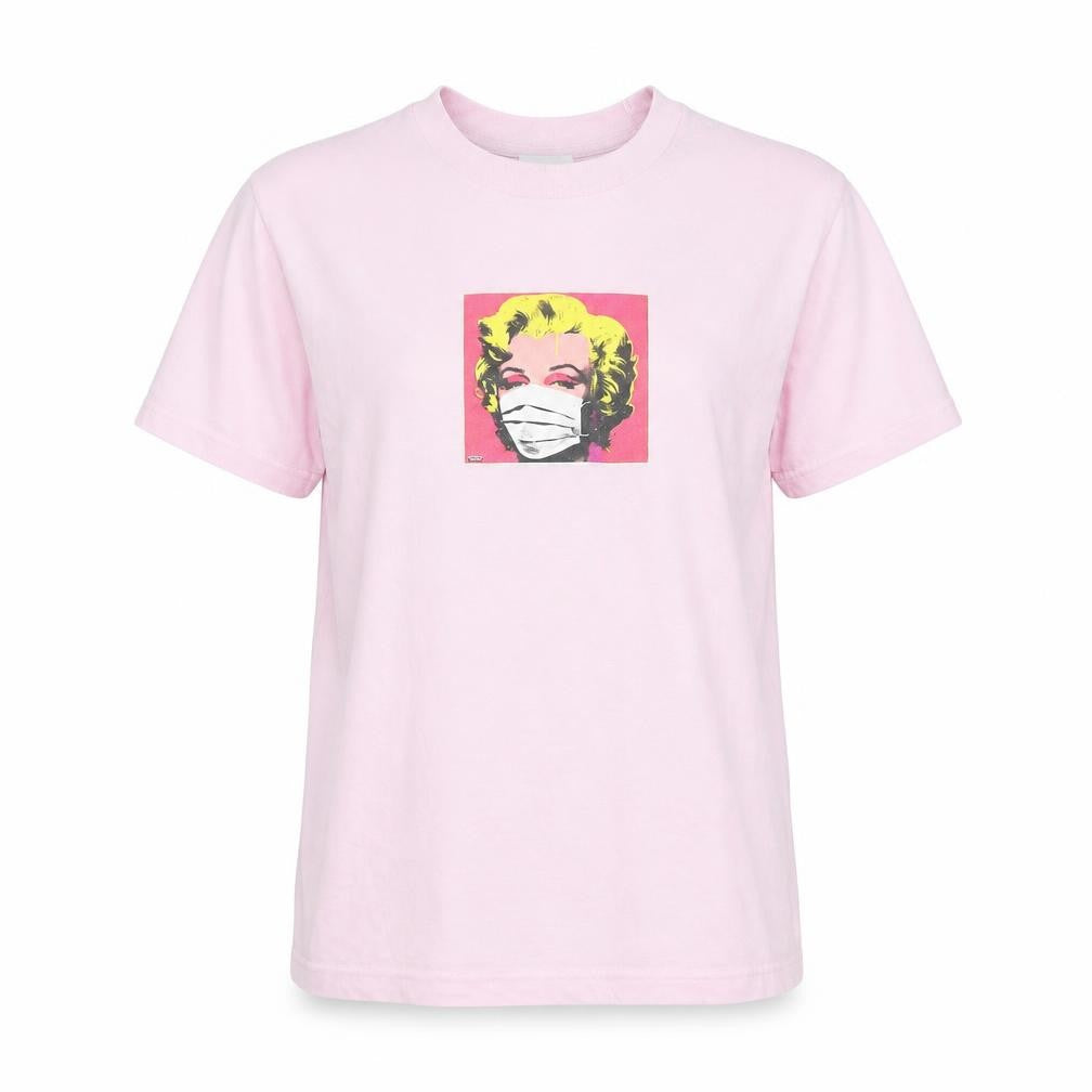 SCUM Unisex Pink Pop Art T-Shirt, Size S
