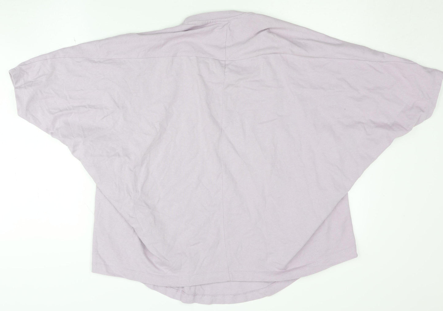 Zara Women's Purple T-Shirt, Size S, Basic Casual Wear