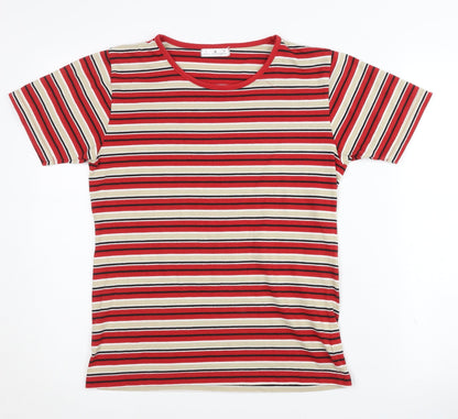 Paul Separates Women's Red Striped T-Shirt, Size S