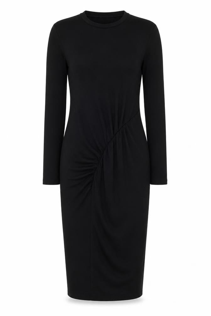Zara Women's Black Bodycon Dress - Size S