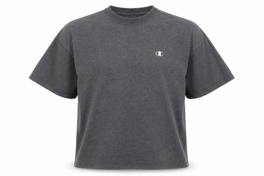 Champion Men's Grey XL Crew Neck T-Shirt Logo