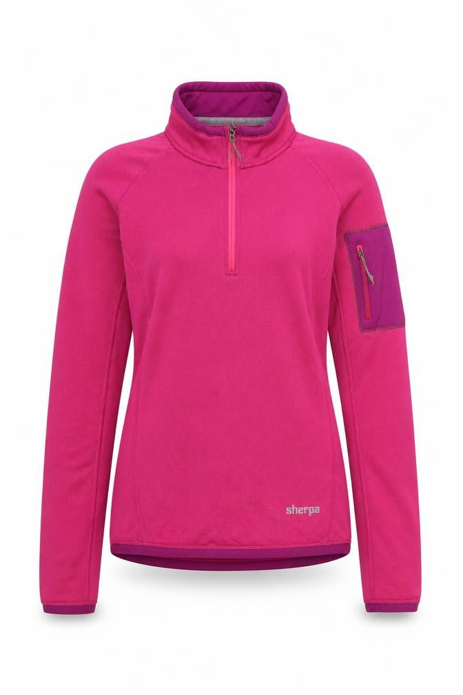 Sherpa Women's Pink S Sweatshirt Outdoor Light