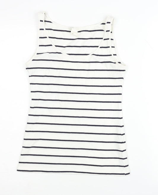 H&M Women's Striped Tank Top, Size S, Basic Style