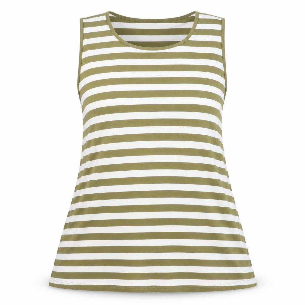 ASOS Women's Striped Multicoloured Tank UK 14