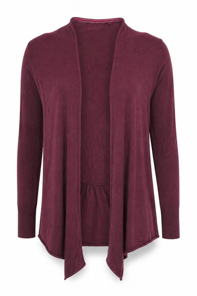 Fat Face Women’s Purple Open Front Cardigan Size 10