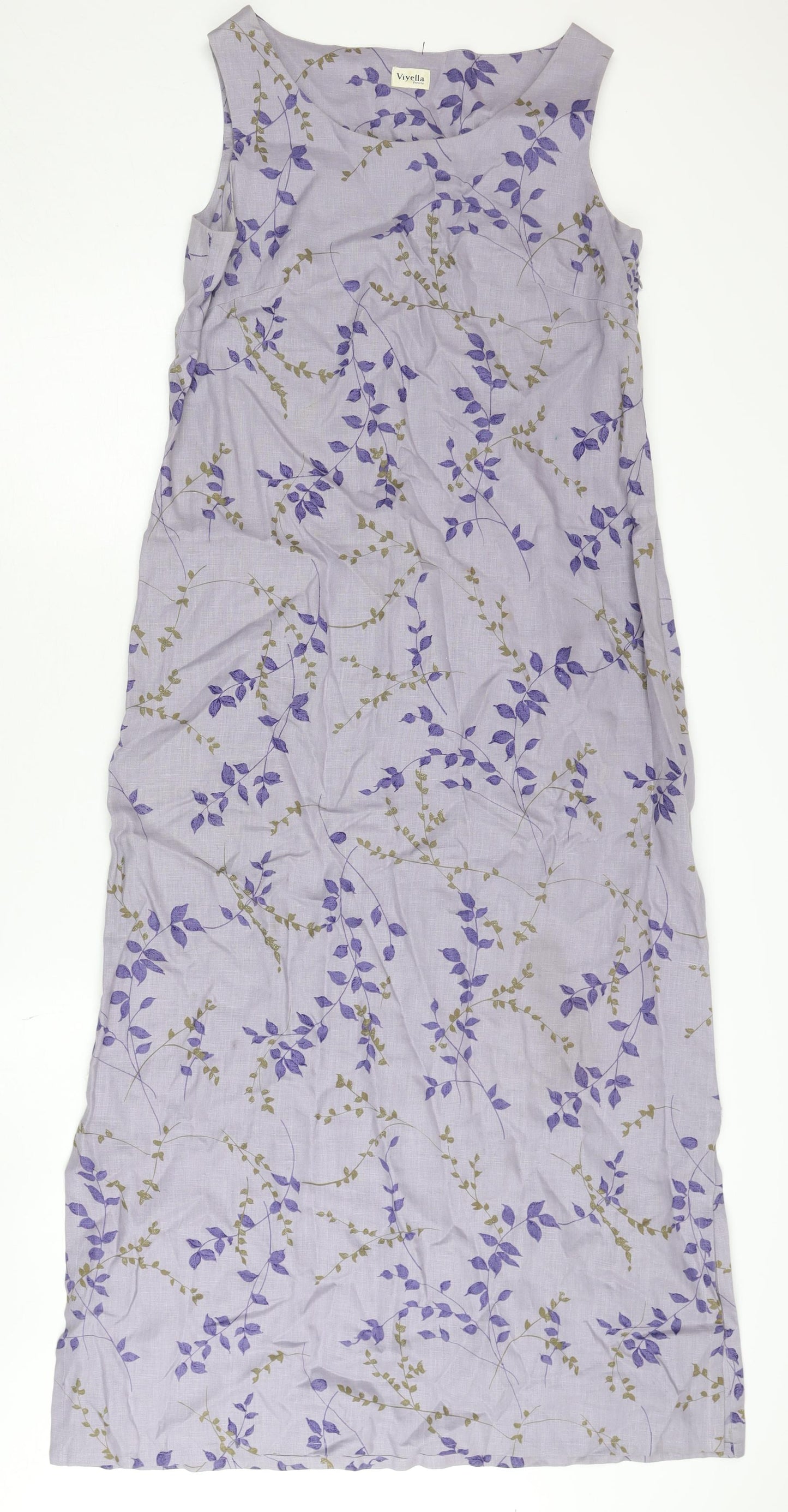 Viyella Women's Multicoloured Petite Floral Dress