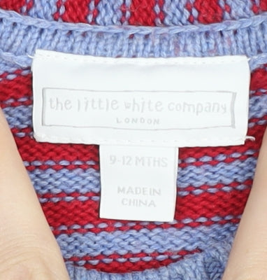 The Little White Company Unisex Multicoloured 9-12 Mths Hoodie