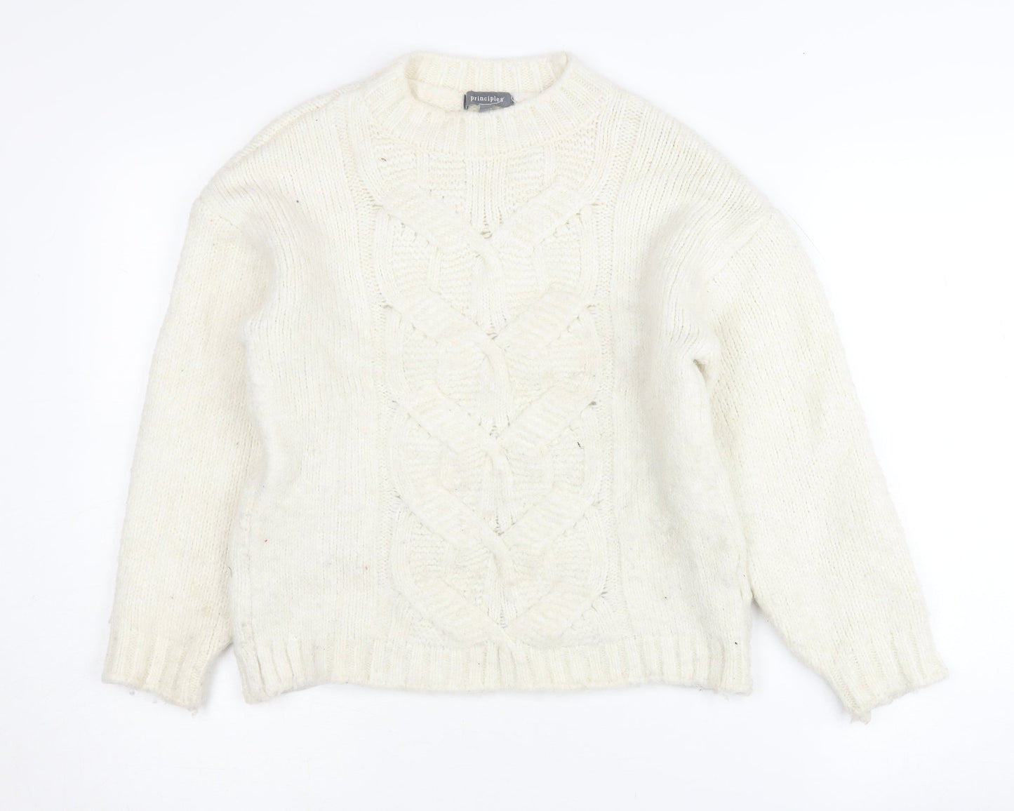 Principles Women's Ivory Pullover Jumper Size 8