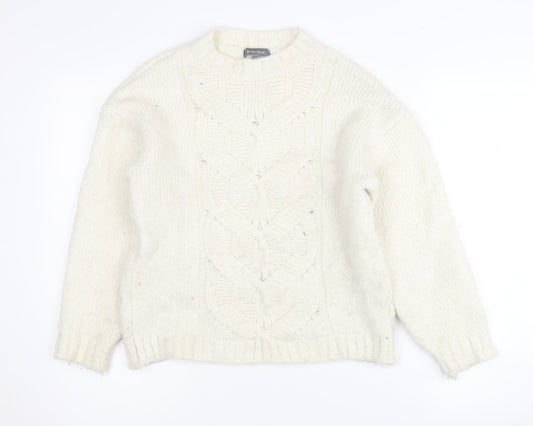 Principles Women's Ivory Pullover Jumper Size 8