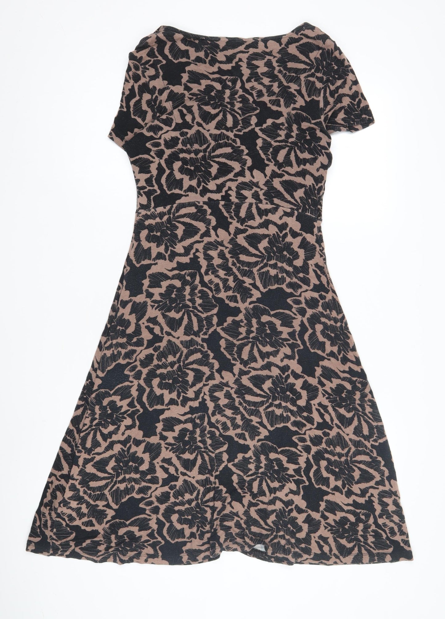 Rocha John Rocha Women's Black Floral Dress Size 10