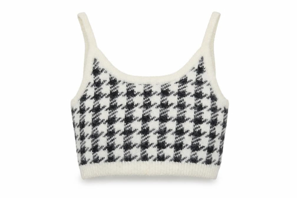 NA-KD Women's Multicoloured Cropped Tank in M
