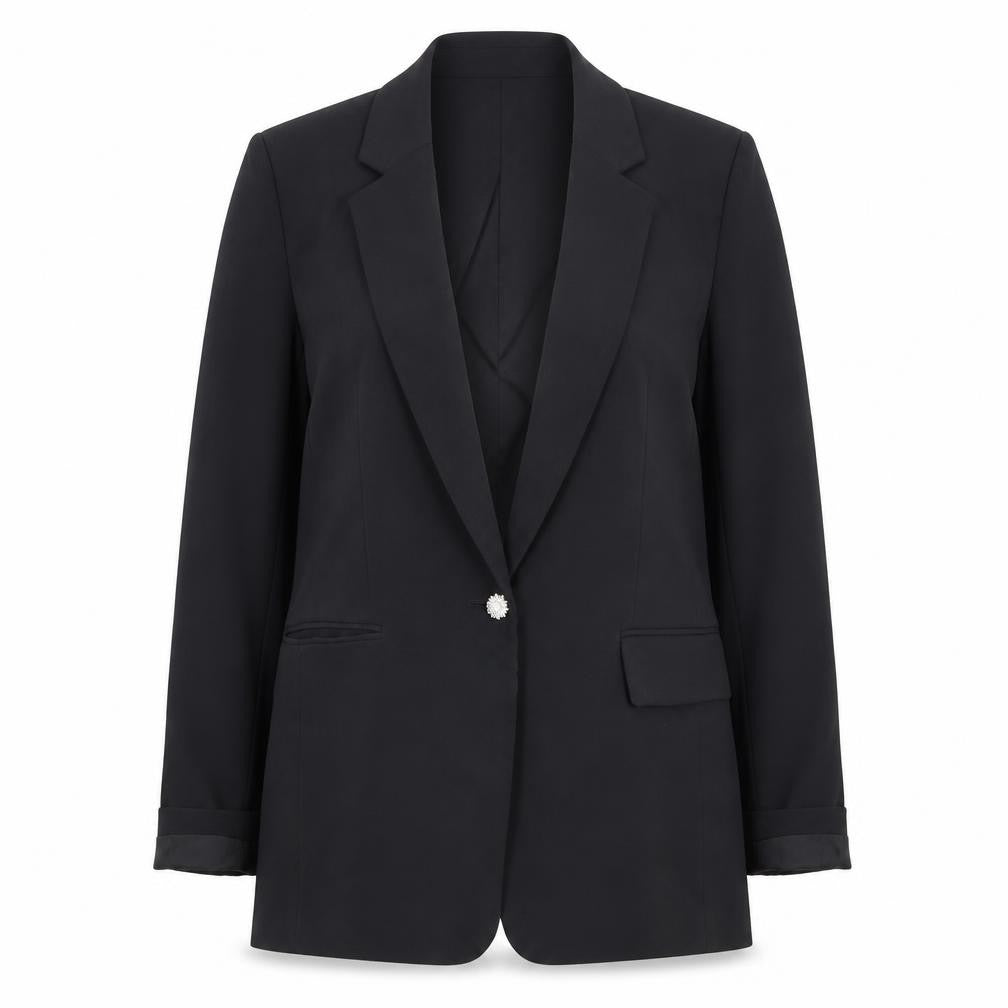 H&M Women's Black Blazer Size 6 Business Wear