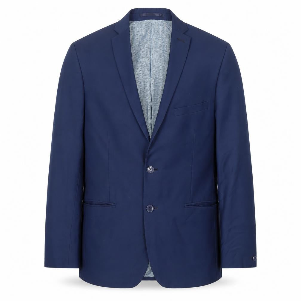 Red Herring Men's Blue Suit Jacket, Size 40, Regular Fit