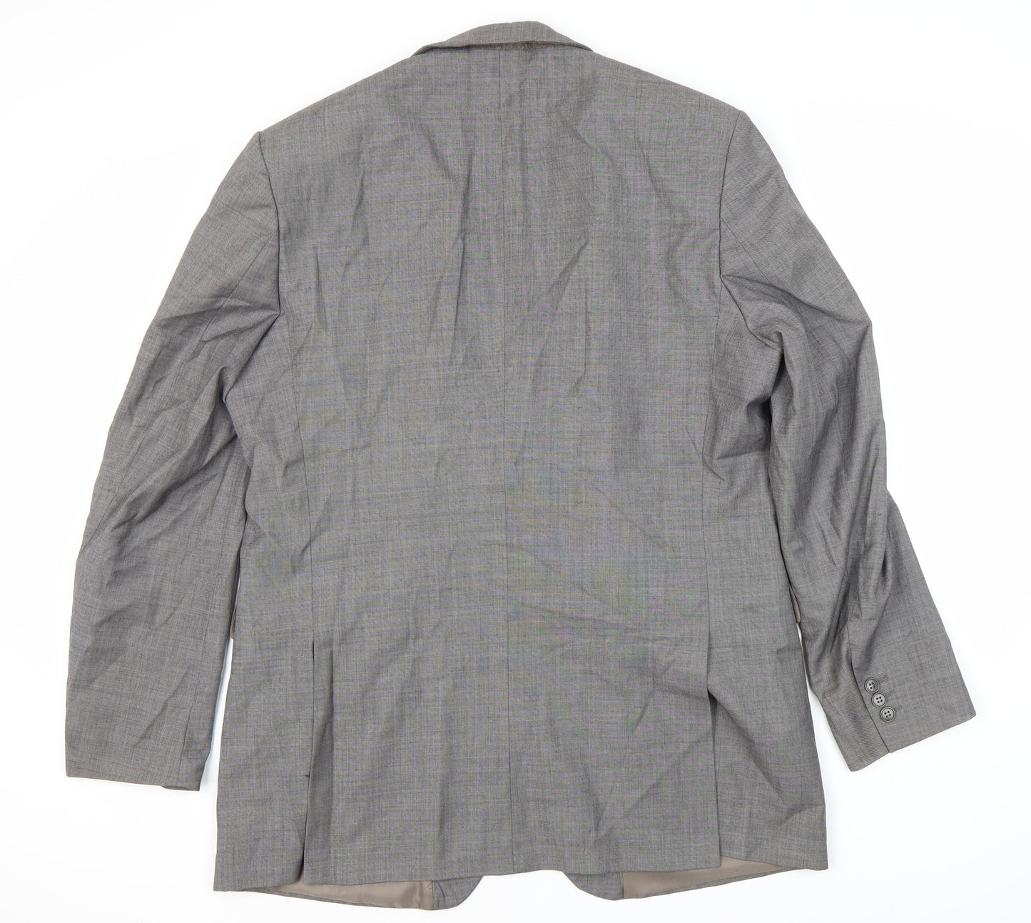 Burton Men's Grey Long Blazer 44L Formal Jacket