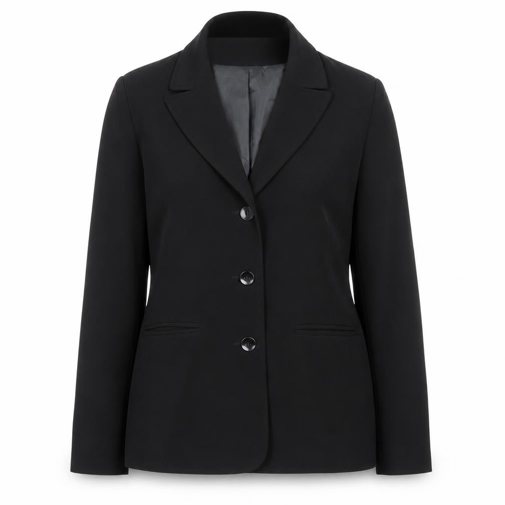 Windsmoor Women's Black Regular Notch Blazer Size 12