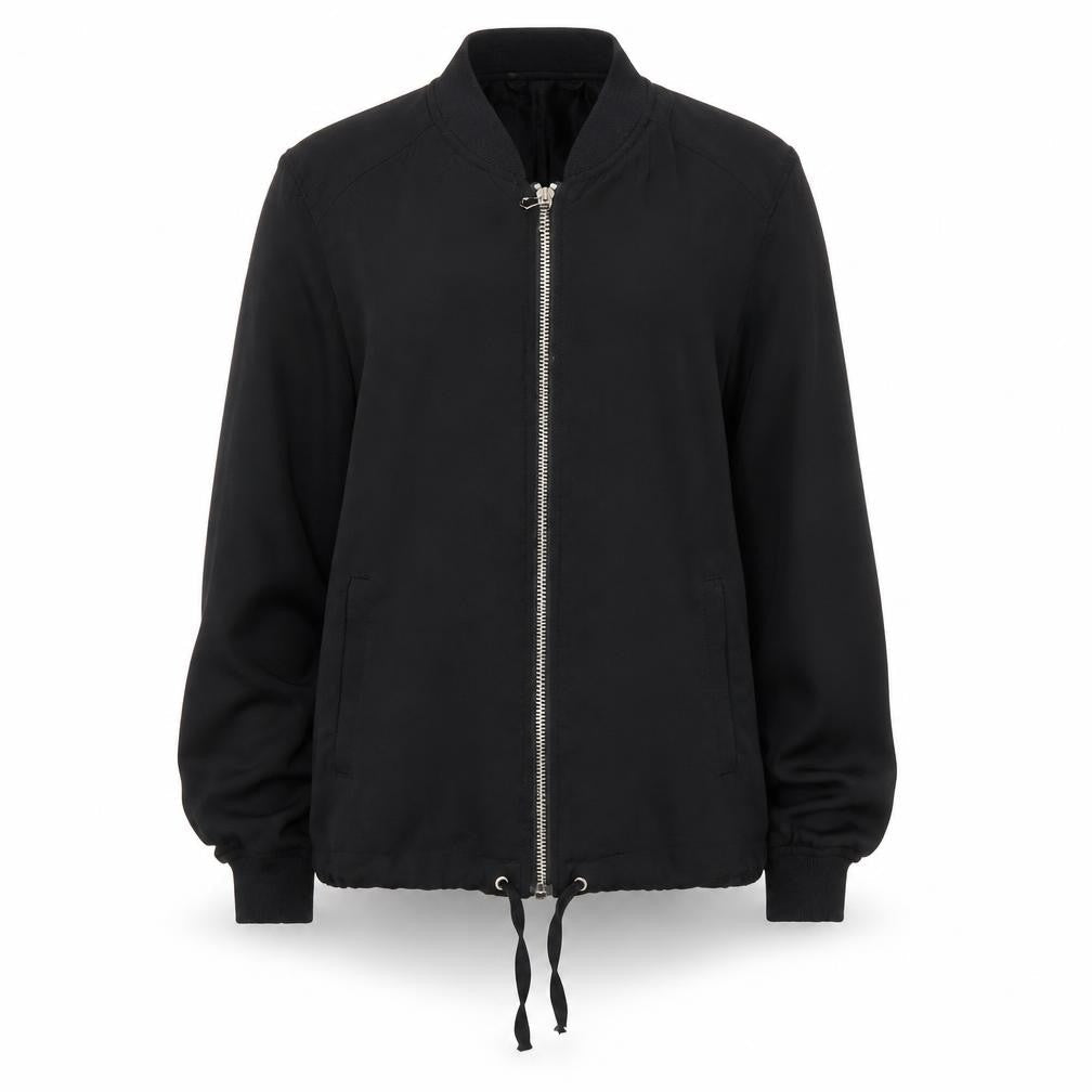 H&M Unisex Kids Black Basic Jacket M with Full Zip