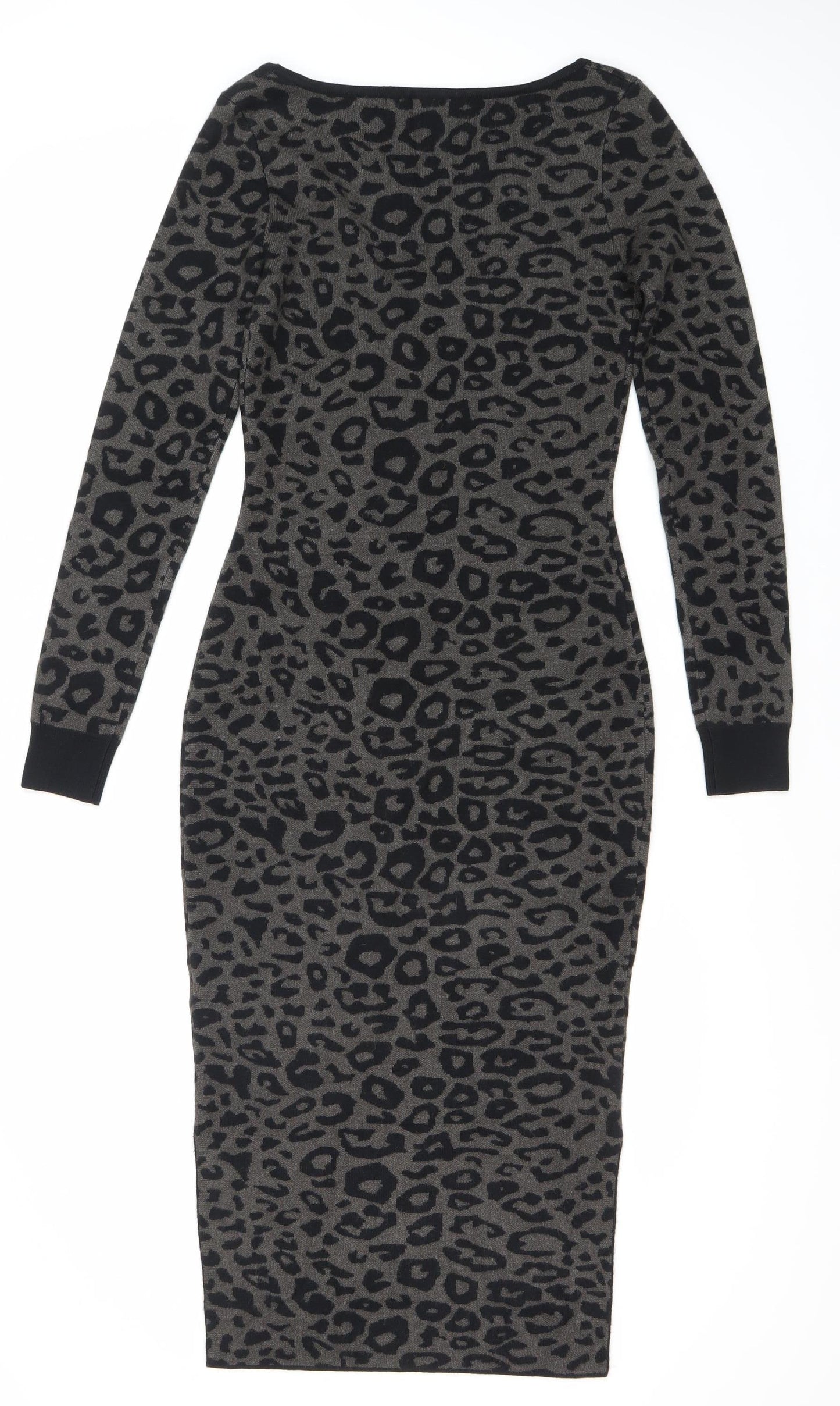 SOSANDAR Women's Multicoloured Animal Print Dress, Size 8