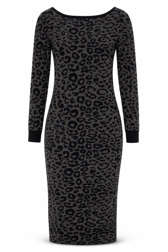SOSANDAR Women's Multicoloured Animal Print Dress, Size 8