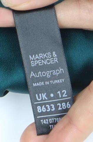 Marks & Spencer Women’s Green Sheath Dress Size 12