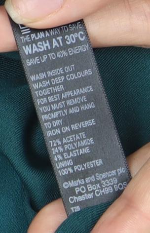 Marks & Spencer Women’s Green Sheath Dress Size 12