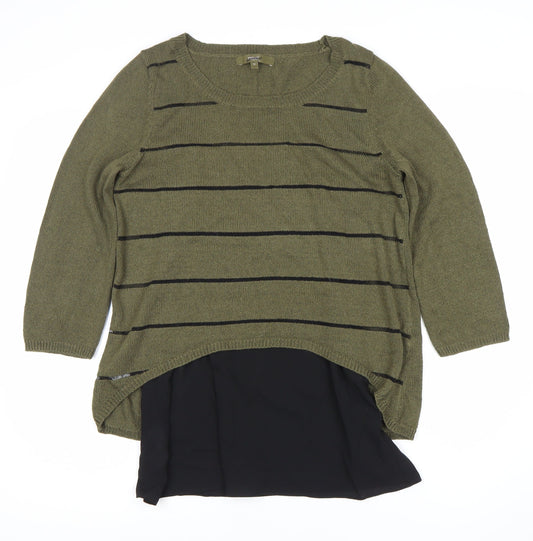 Next Women's Green Pullover Jumper, Size 10