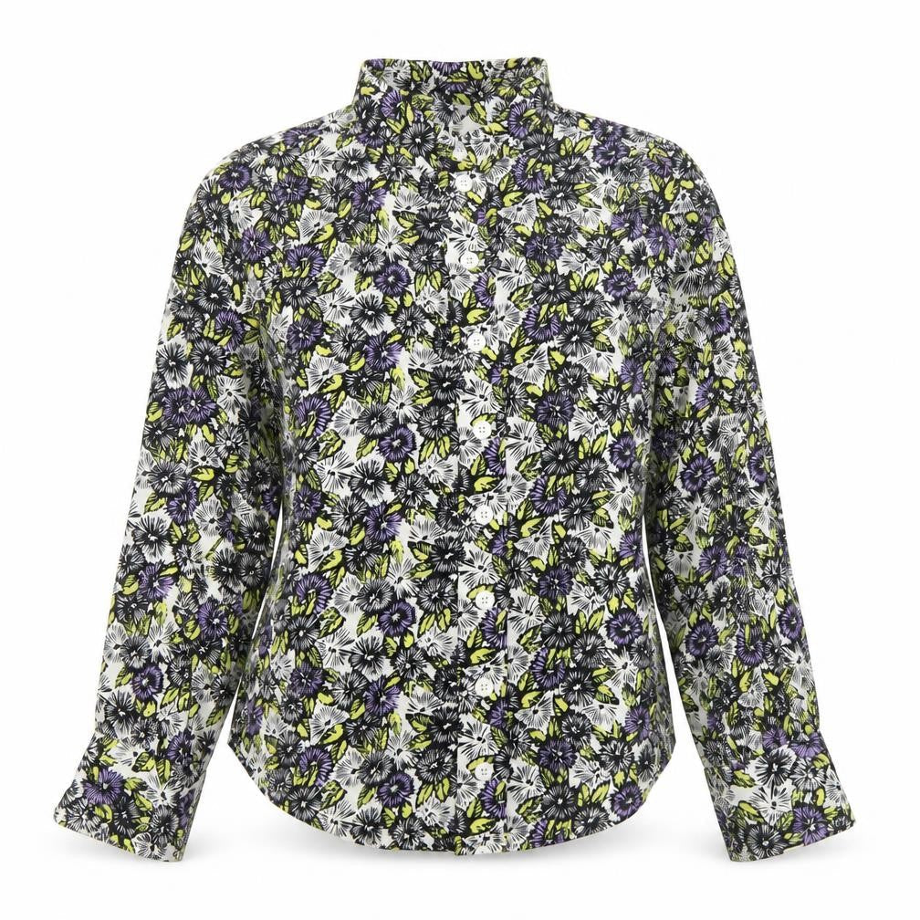 Next Women's Multicoloured Button-Up Shirt, Size 10
