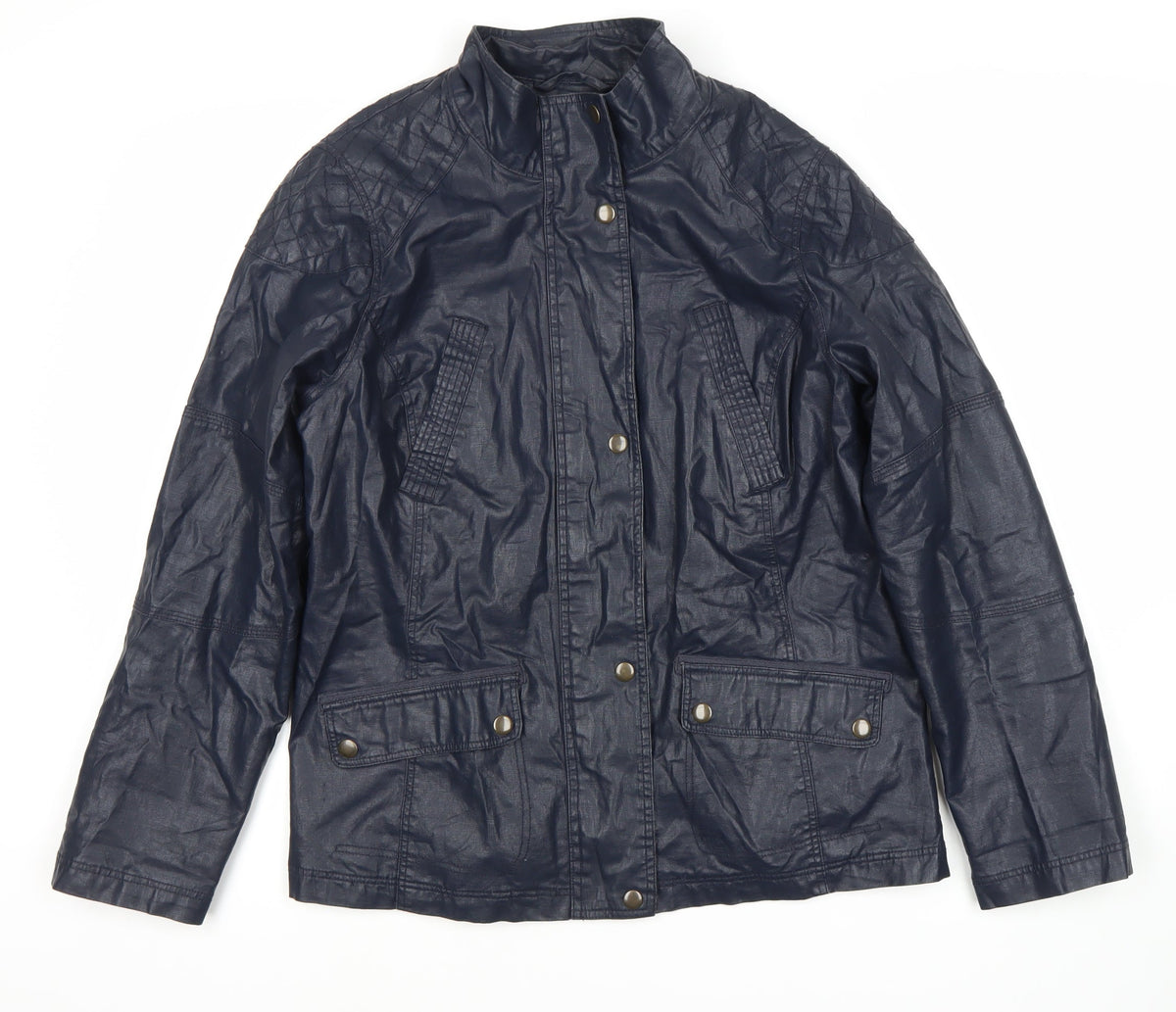 Marks & Spencer Women's Blue Long Sleeve Jacket Size 14